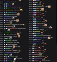 Fans reacting to the streamer's experience of getting pulled over by a police officer (Images via Emiru/Twitch chat)